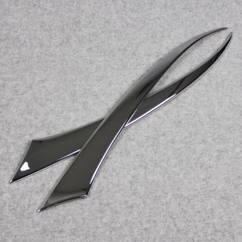 Fits 2016-2021 Mazda CX-3 Chrome Front Headlight Lamp Eyebrow Cover Trim - Bild 3 von 7