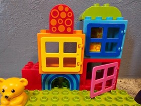 Retired 2013 LEGO Duplo 10553 Toddler Build and Play Cubes-Complete Set-Used