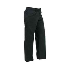 Mercer Culinary Genesis Womens Black Chefs Pants w/ Elastic Waist - XXL