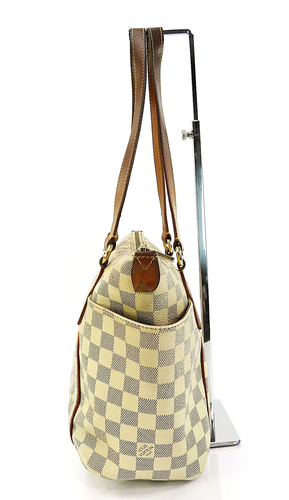 Auténtico Bolso de Hombro Cartera LOUIS VUITTON Totally PM Damier Azul Lona #61248 - Imagen 5 de 21