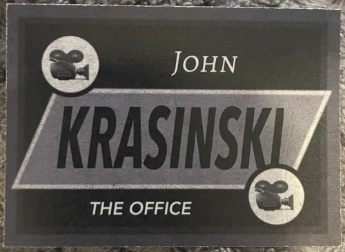 John Krasinski The Office Custom Card- Played Jim Halpert - Picture 2 of 2
