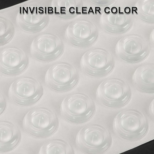 Selbstklebende Gummifüße Stoßstangenstopper mit Nip Tür Schrank Schublade Schrank Küche USA - Bild 12 von 13