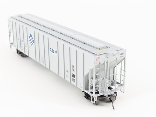 HO Scale ExactRail Evolution EE-1719-3 UELX ADM Milling Co. 3-Bay Hopper #10014 - Picture 7 of 12