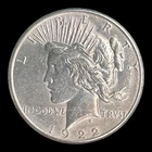 1922-S Peace Silver Dollar