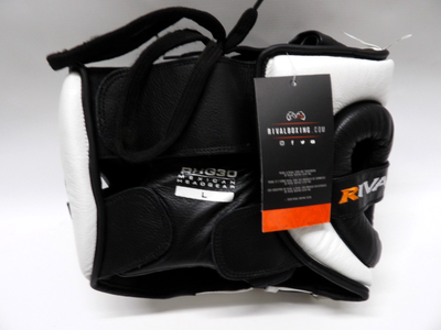 Rival Boxing RHG30 Mexican Training Headgear - Black & White