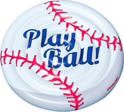 Swimline Inflatable Baseball Ride-On Pool Float