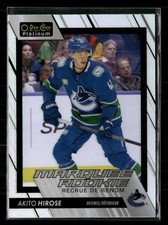2023-24 O-Pee-Chee Platinum #298 Akito Hirose Rainbow
