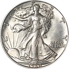 1938-P Walking Liberty Half