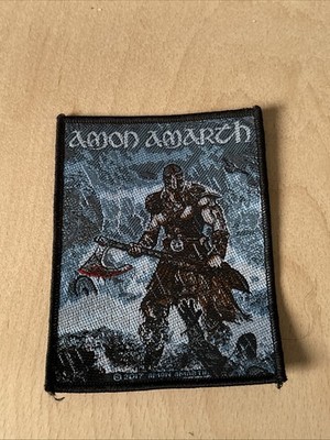 Amon Amarth Aufnäher Patch Black Death Viking Metal Neu