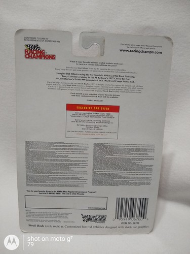 1960 Chevy Corvair Collectible 1/64 Scale DIECAST STOCK RODS Terry Labonte - Picture 7 of 8