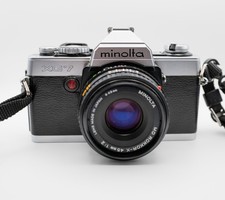 Minolta xg7 camera kit 28mm f2.8, 45 f2 Rokkor,70-210 f4