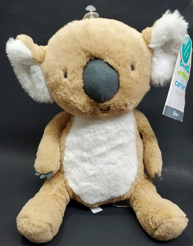 2 Carters Koala Bears Lot Stuffed Animal Plush Toy & Baby Lovey Security Blanket - Picture 6 of 10