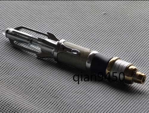 Sonic Screwdriver Doctor Who Props 12th/14th Electroplated Glow New Gift Men - Picture 12 of 26