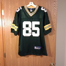 Green Bay Packers Greg Jennings #85 Sewn Reebok On Field Jersey Size 48 EUC