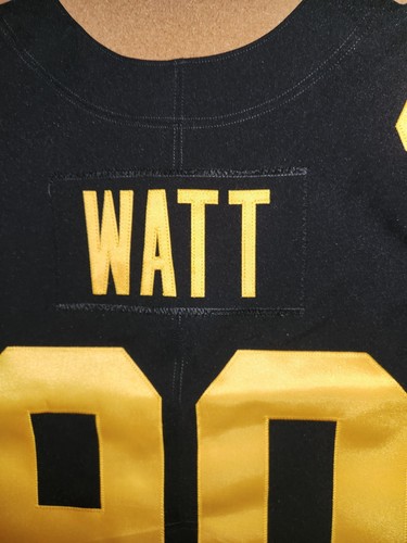CAMISETA DE FÚTBOL TJ WATT #90 PITTSBURGH STEELERS COLOR RUSH VAPOR ELITE 52 NUEVA CON ETIQUETAS - Imagen 8 de 19