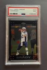 Tom Brady 2007 Topps Chrome #TC6 PSA 9