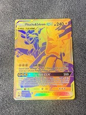 Pikachu & Zekrom GX SM248 - Sun & Moon Special Gold Promo - Pokemon TCG - NM