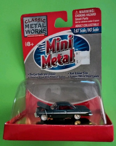 Classic Metal Works Mini Metals 1961 Chevrolet Impala 1/87 black - Picture 1 of 5