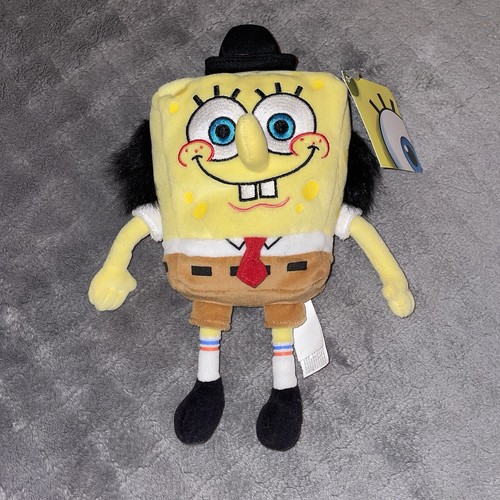 NWT RARE Spongebob Squarepants Grown Up Plush Mattel 2008 HTF Viacom Jakks Nick - Picture 15 of 16