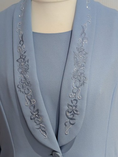 Debenhams Debut MOB/Bräutigam Mantel & Kleid Outfit Größe 16 - Bild 3 von 11