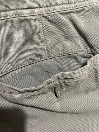 Orlebar Brown Olive Green Shorts Tailored Cotton Linen Blend Size W34 Summer - Picture 6 of 6