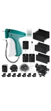 Chumia Garment Tag Attacher Kit w/Needles, Barbs Fasteners, Labels W/Strings