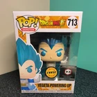 Vegeta Powering Up 713 Funko Pop Vinyl - Metallic Chase Chalice Dragon Ball DBZ