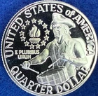 1976-S Bicentennial Washington Quarter 40% Silver Choice Proof