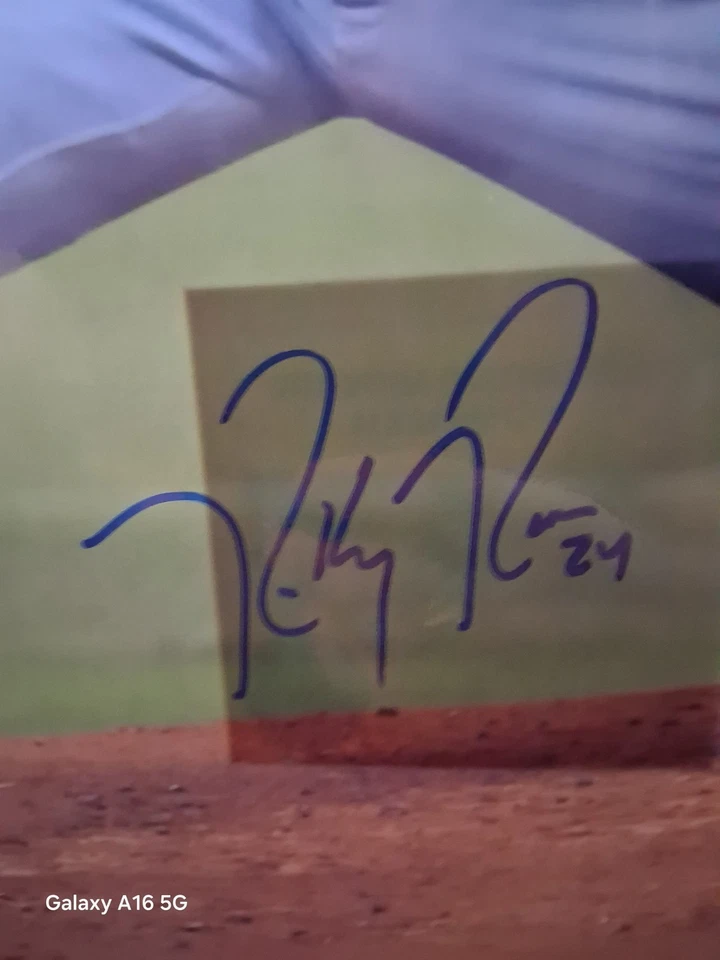 Camiseta deportiva retro firmada por Ricky Romero 2011 All-Star 16x20 Blue Jays #54 Foto 2 de 3