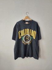 Vintage Colorado Buffaloes Single Stitch Tshirt Made In USA Size XL