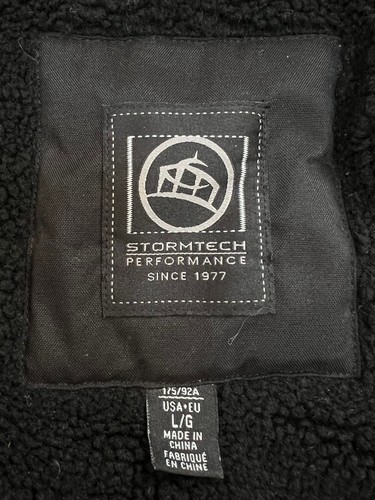 Stormtech Black Parka Unworn With Tags Premier League Logo Size Large - Picture 15 of 21