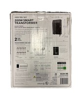 Hampton Bay HB-200-1215WIFIB Smart Hubspace 200W Low Voltage Transformer - NIB