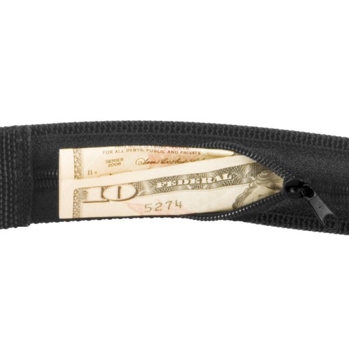 Luggage Security-Friendly 38-40 Inch Nylon Money Belt, Black, One Size - Picture 2 of 3
