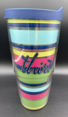 Vaso Tervis de crucero con anclaje a rayas Thirty-One 31 24 oz - Imagen 3 de 12