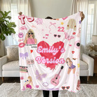 Taylor Personalized Girls Blanket | Swiftie Personalized Blanket