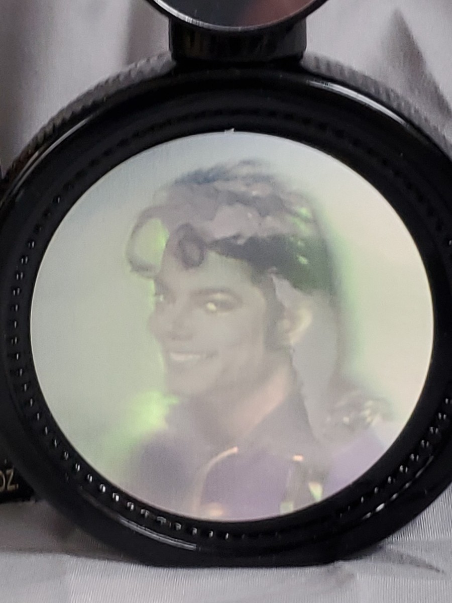 Michael Jackson Eau De Toilette Spray 2 Oz Hologram RARE