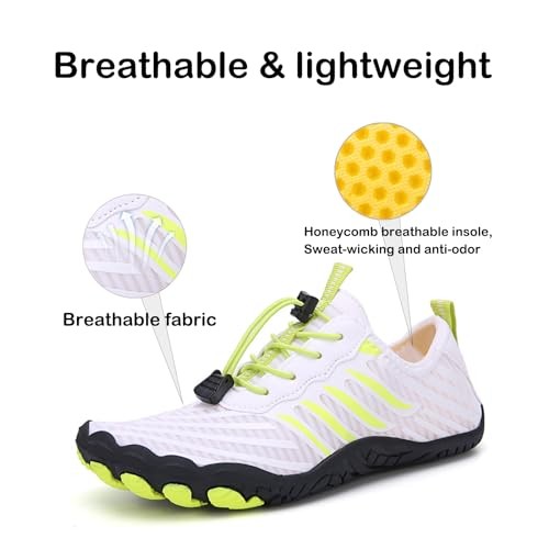 Barefoot Shoes for Women, Men Pro Footwear Wide Toe Box, Non Slip Grounded - Picture 7 of 7