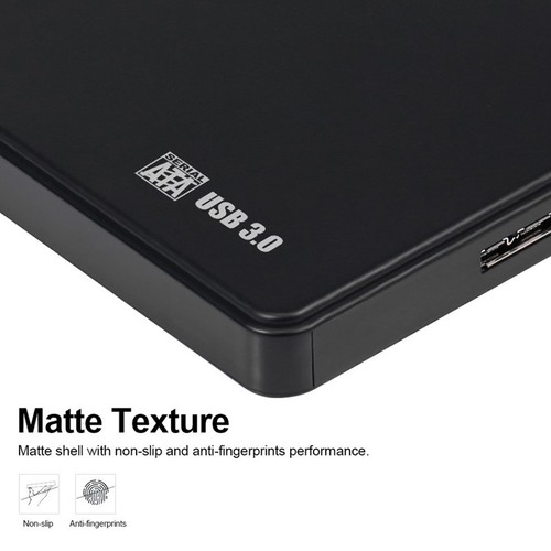 Plastic 2.5" SATA to USB 3.0/2.0 HDD Enclosure Mobile Hard Drive Disk Cases - Photo 5/13