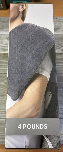 Usato~Tampone riscaldante ponderato massaggiante termico calmante immagine più nitida 24" x 12", 4 libbre - Foto 5 di 11