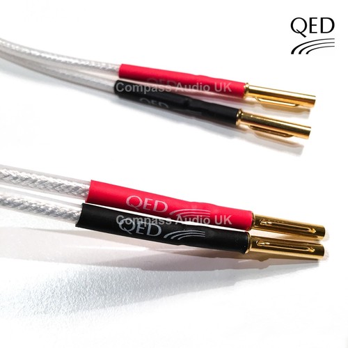 QED Silver Anniversary XT Speaker Cable Mini AIRLOC Banana Plugs Fitted - SINGLE - Picture 13 of 13