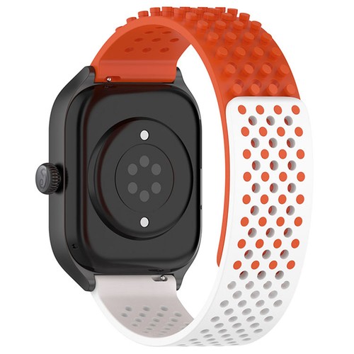Multi-color Breathable Universal Silicone Watch Strap for Amazfit GTS4 Mini #YS - Bild 38 von 80