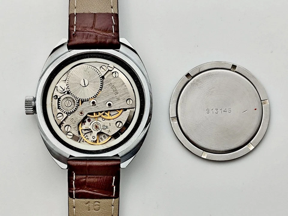 Cornavin Ракета 2628 SU винтажный механические советские наручные часы СССР обслуживается часы - Изображение 4 из 4