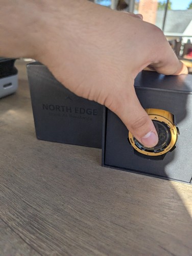 NORTH EDGE MARS Digital Sportuhr Armbanduhr FSTN Bildschirm Entfernung Schrittzähler - Bild 4 von 4