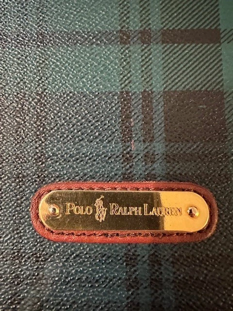 Polo Ralph Lauren 绿色棕色小号单肩包 二手 — 第 2/4 张图片