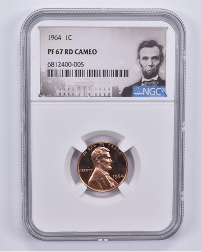 1964 Lincoln Memorial Cent PF67 Cameo RD NGC Special Label *9905