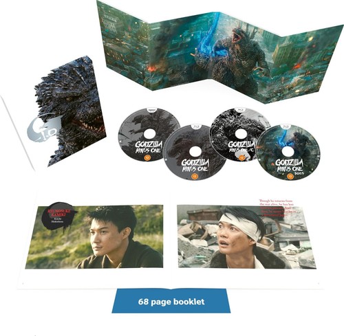 NEW Godzilla Minus One 4K Digipack Blu-ray (UK)[2023] ENGLISH VERSION - REGION B - Picture 9 of 9