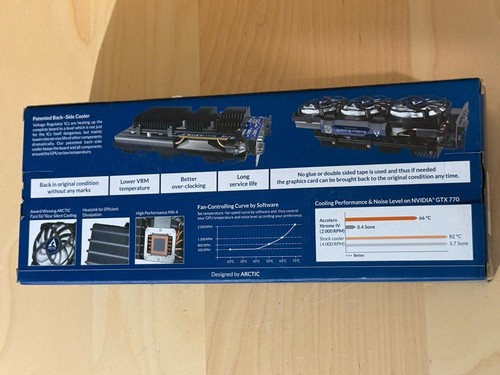 Arctic Accelero Xtreme IV GPU Cooler – Brand New, Unopened, High-Performance - Zdjęcie 2 z 2