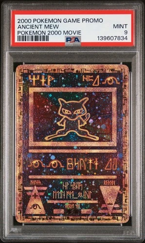 2000 Ancient Mew Pokemon 2000 Movie Game Movie Pokemon PSA 9