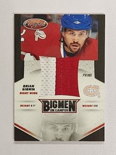 2010-11 Certified Big Men On Campus Jerseys Prime #4 Brian Gionta PR 19/25