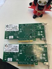 Lot of 2 HP 669279001 Dual Port Ethernet Network Adapter Intel X520